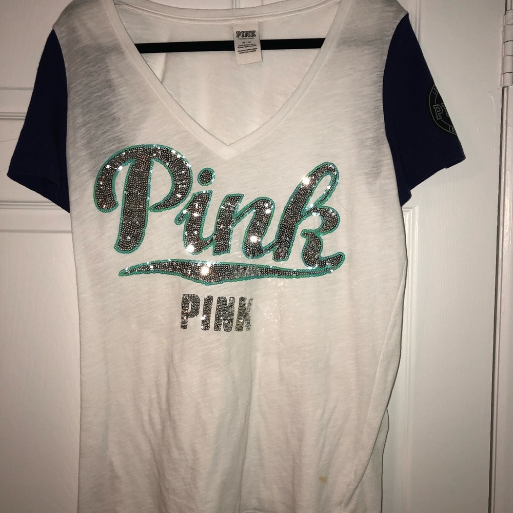 PINK short sleeve top